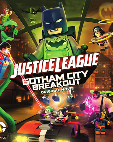 лего супергерои DC лига справедливости разборки в готэме